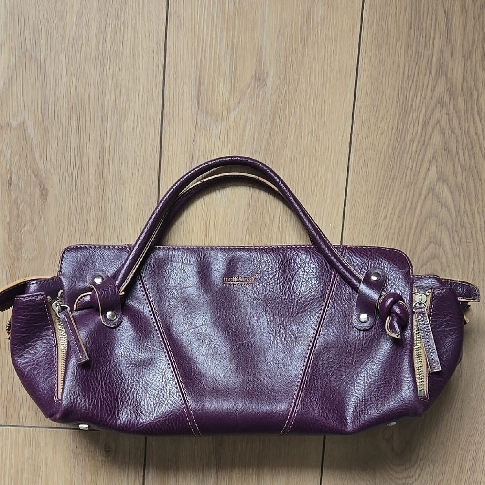 MATT&NAT Montreal Purple Vegan Leather Handbag